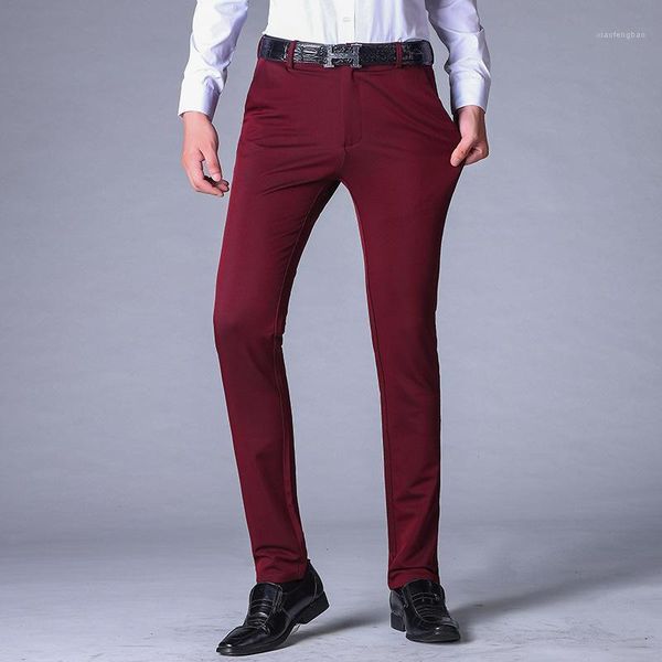 business men elastic long trousers classic style male straight casual work pants red blue black 3 colors brand pantalones hombre1
business men elastic long trousers classic style male straight casual work pants red blue black 3 colors brand pantalones hombre1