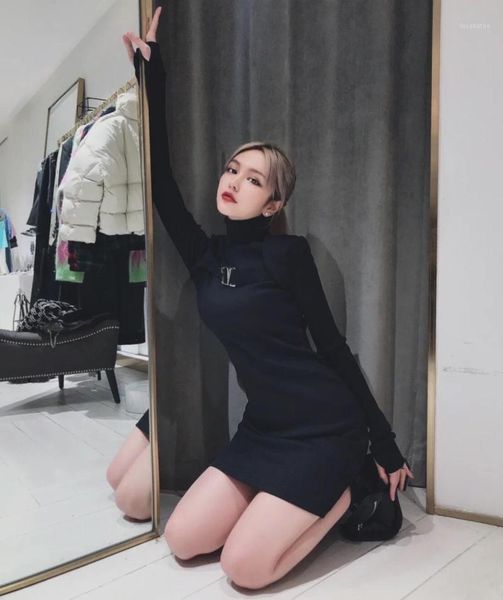 casual dresses 2021fw autumn fashion women strench black slim long sleeve bottoming for ladies gdnz 11.271, Black;gray
casual dresses 2021fw autumn fashion women strench black slim long sleeve bottoming for ladies gdnz 11.271, Black;gray