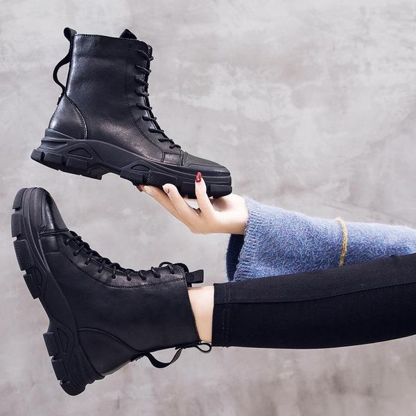 2020 women martin boots leather thick heel platfrom martin boots high heels 4.5cm women side zipper leather sw-36, Black
2020 women martin boots leather thick heel platfrom martin boots high heels 4.5cm women side zipper leather sw-36, Black