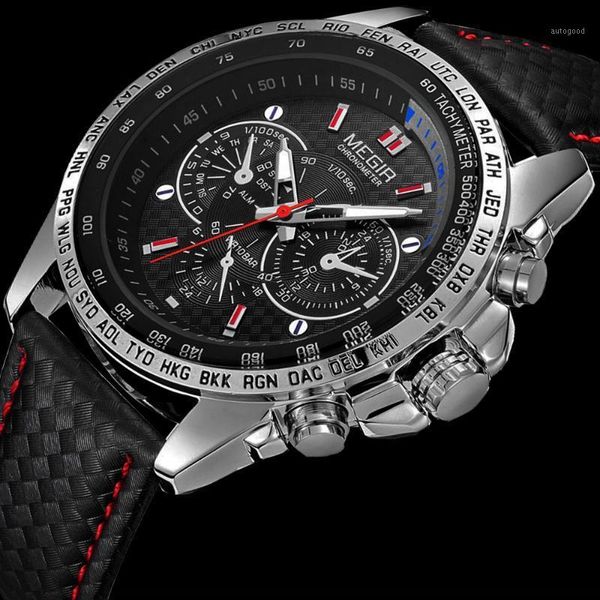 wristwatches men's fashion megir brand design business army men male clock casual luxury wrist quartz sport gift watch 10101, Slivery;brown
wristwatches men's fashion megir brand design business army men male clock casual luxury wrist quartz sport gift watch 10101, Slivery;brown