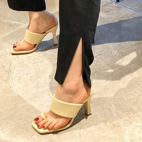 women slipper summer outdoor sandal slip on flip flop ladies thin high heels slides elegant women sandal1, Black
women slipper summer outdoor sandal slip on flip flop ladies thin high heels slides elegant women sandal1, Black