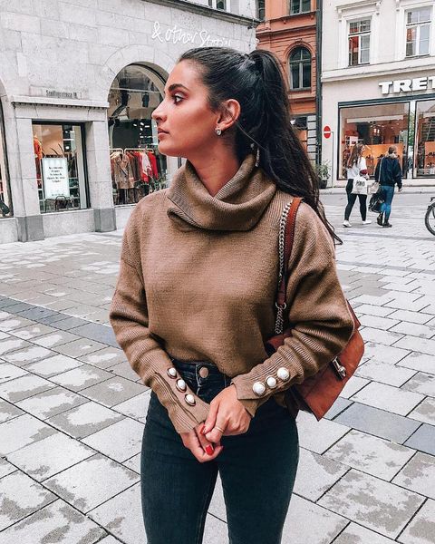 women's blouses & shirts women turtleneck blouse casual loose long sleeve button fashion knitted shirt winter streetwear plus size1, White
women's blouses & shirts women turtleneck blouse casual loose long sleeve button fashion knitted shirt winter streetwear plus size1, White