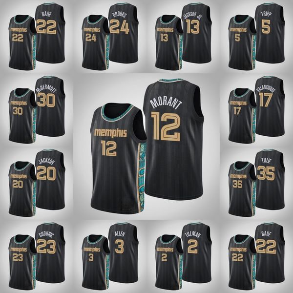 2020-21 memphis grizzlies men ja morant jonas valanciunas grayson allen killian tillie sean mcdermott black jersey
2020-21 memphis grizzlies men ja morant jonas valanciunas grayson allen killian tillie sean mcdermott black jersey