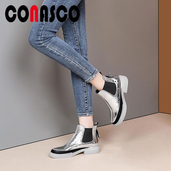 boots conasco women ankle genuine leather autumn winter warm fashion concise platforms shoes woman round toe casual, Black
boots conasco women ankle genuine leather autumn winter warm fashion concise platforms shoes woman round toe casual, Black