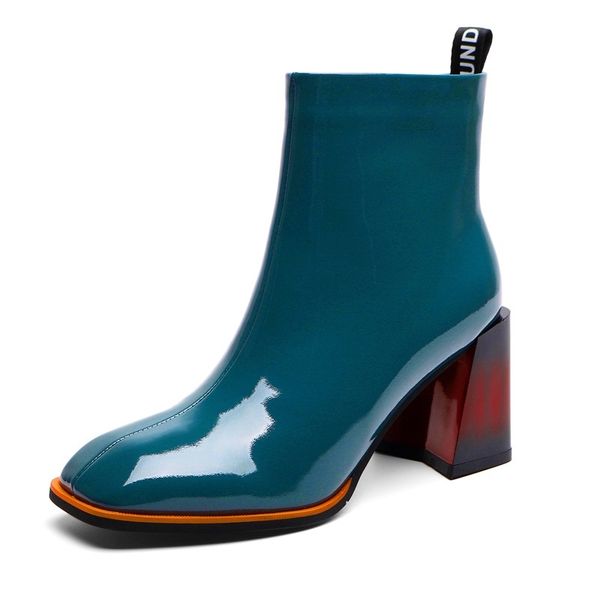 2021 thick high heels genuine leather mark ladies shoes winter snow female ankle boots party size 34-42 010m, Black
2021 thick high heels genuine leather mark ladies shoes winter snow female ankle boots party size 34-42 010m, Black