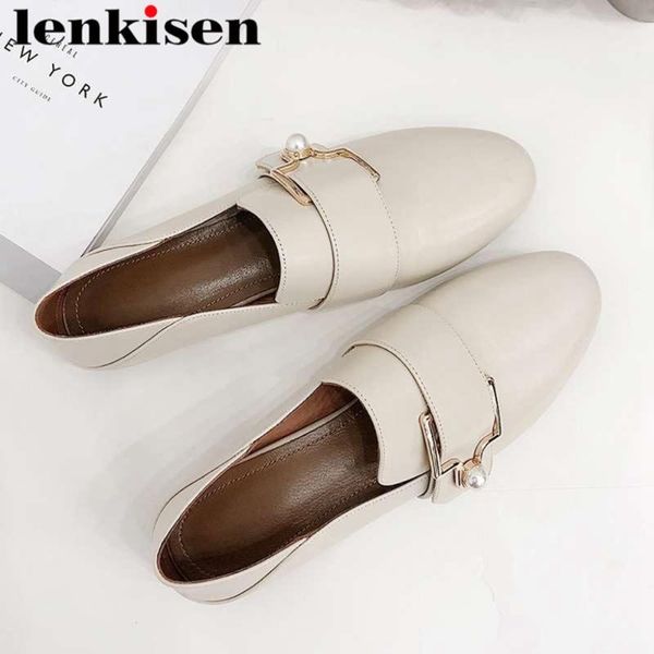 lenkisen 2020 full grain leather slip on metal fastener pregnant low heels solid round toe lazy woman british school pumps l7f1, Black
lenkisen 2020 full grain leather slip on metal fastener pregnant low heels solid round toe lazy woman british school pumps l7f1, Black