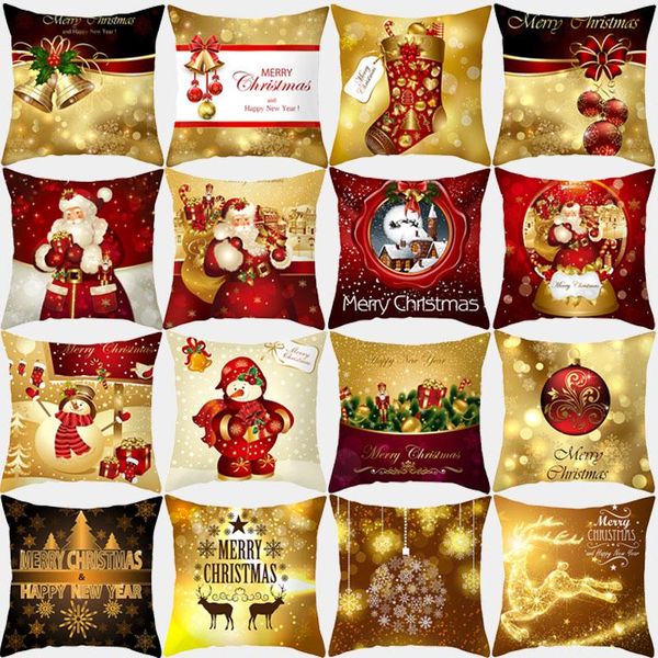 cushion/decorative pillow christmas cushion cover golden santa merry decorative sofa cushions pillowcases 45x45 polyester home decor pillowc
cushion/decorative pillow christmas cushion cover golden santa merry decorative sofa cushions pillowcases 45x45 polyester home decor pillowc