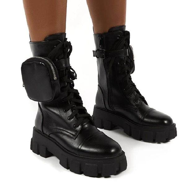 platform chunky boots women leather black boots women fashion pocket motorcycle shoes female non-slip shoes ladies botas mujer
platform chunky boots women leather black boots women fashion pocket motorcycle shoes female non-slip shoes ladies botas mujer