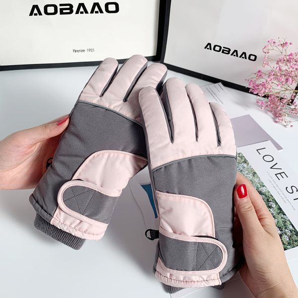 skiing gloves for men and women with cotton thickening warm touch screen motorcycle outdoor riding in winter cold proof, Blue;gray
skiing gloves for men and women with cotton thickening warm touch screen motorcycle outdoor riding in winter cold proof, Blue;gray