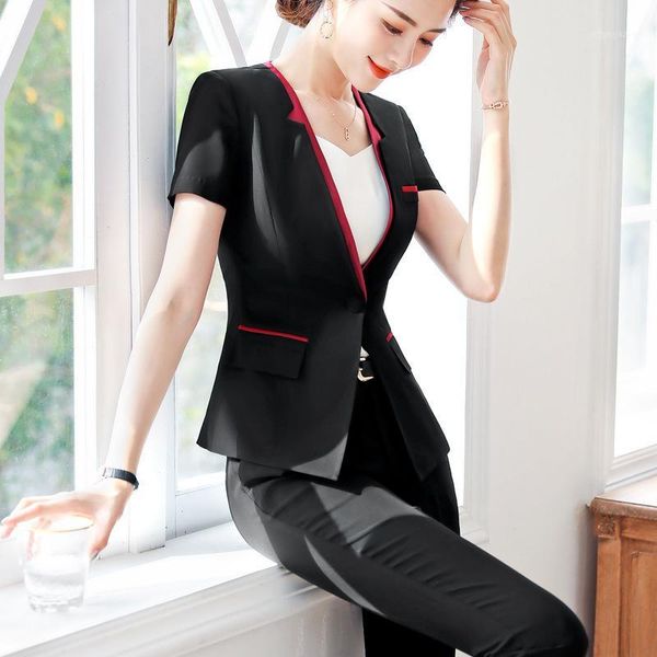 women's suits & blazers izicfly summer style suit women blazer set slim professional business 2 piece office wear pant black1, White;black
women's suits & blazers izicfly summer style suit women blazer set slim professional business 2 piece office wear pant black1, White;black