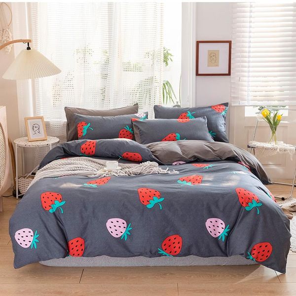 cute cartoon geometry check strawberry leopard print bedding set twin king size duvet cover bed sheet pillowcase cotton
cute cartoon geometry check strawberry leopard print bedding set twin king size duvet cover bed sheet pillowcase cotton