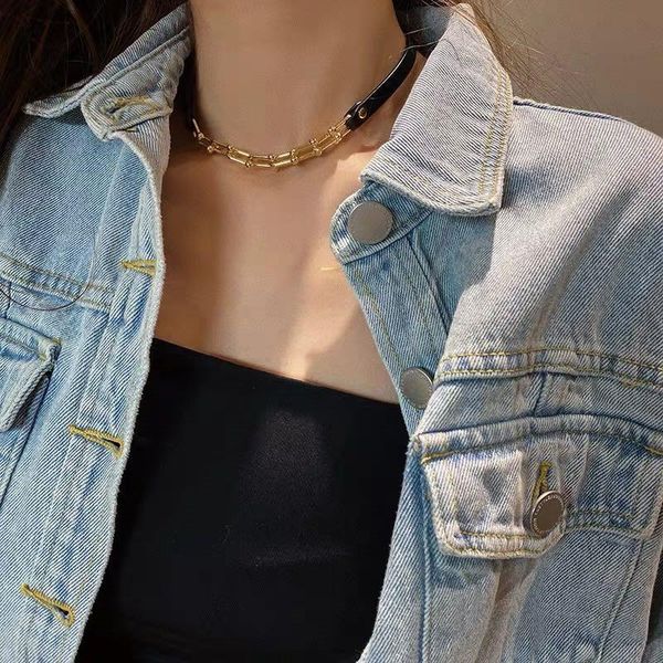 chains fashion leather choker pendant necklaces for women black long necklace high street punk jewelry dress accessories, Silver
chains fashion leather choker pendant necklaces for women black long necklace high street punk jewelry dress accessories, Silver