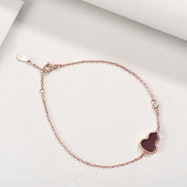 s925 pure silver gourd red braceletagate braceletagate bracelet women's suit simple ins sen korean students small fresh bracelet jxydf, Golden;silver
s925 pure silver gourd red braceletagate braceletagate bracelet women's suit simple ins sen korean students small fresh bracelet jxydf, Golden;silver