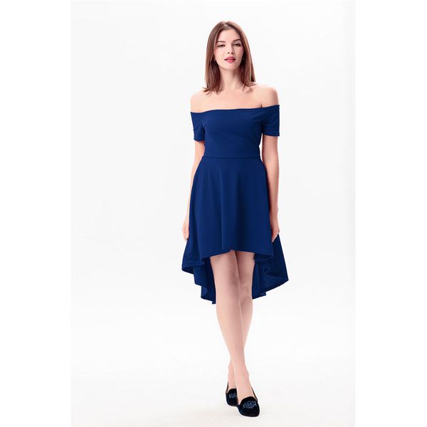 european and american fashion women's red strapless irregular dress solid color short sleeve stitching dress, White;black
european and american fashion women's red strapless irregular dress solid color short sleeve stitching dress, White;black