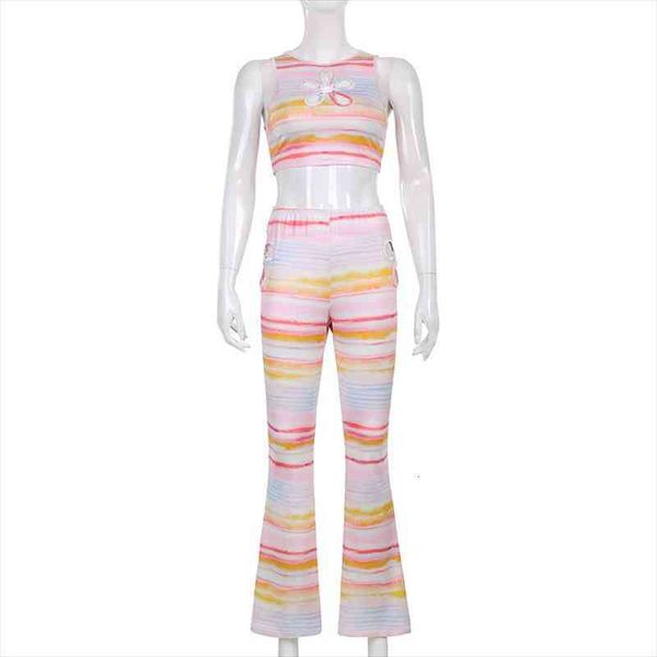 floral cut out two pieces set y2k aesthetic corset suits women tie dye sweatpants sportwear sets tracksuits streetwear, White
floral cut out two pieces set y2k aesthetic corset suits women tie dye sweatpants sportwear sets tracksuits streetwear, White