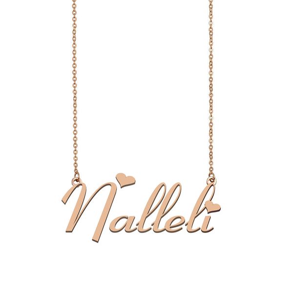 nalleli name necklace custom nameplate pendant for women girls birthday gift kids friends jewelry 18k gold plated stainless steel, Silver
nalleli name necklace custom nameplate pendant for women girls birthday gift kids friends jewelry 18k gold plated stainless steel, Silver