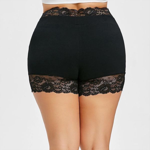 womens plus size mid waist pants lace short elastic safe leggings yogg sport pants trousers trunks, Black
womens plus size mid waist pants lace short elastic safe leggings yogg sport pants trousers trunks, Black