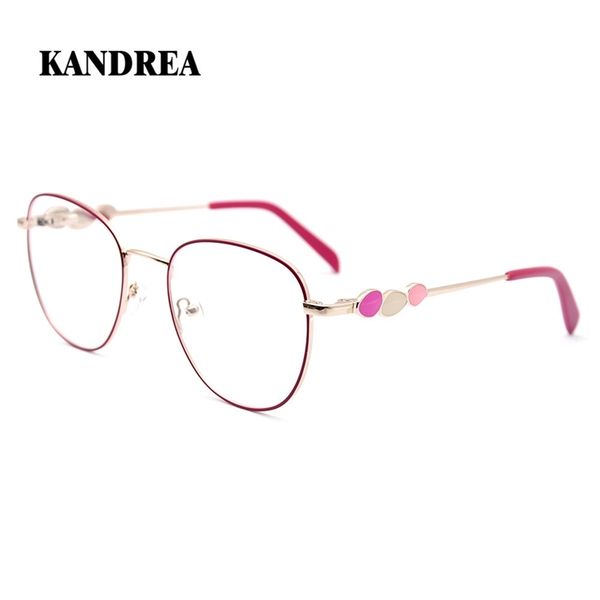 kandrea 2020 fashion new women eyeglasses round metal novel temples glass frame optical eyewear prescription myopia spectacles t200428, Silver
kandrea 2020 fashion new women eyeglasses round metal novel temples glass frame optical eyewear prescription myopia spectacles t200428, Silver