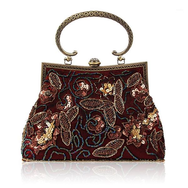 evening bags retro pearl embroidery sequins hand beaded bag women's hand-held one shoulder slant straddle dinner cheongsam b1
evening bags retro pearl embroidery sequins hand beaded bag women's hand-held one shoulder slant straddle dinner cheongsam b1