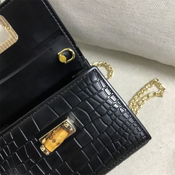 little girl handbags square crocodile pattern texture jelly bamboo retro fashion one-shoulder messenger bag3952388, Black
little girl handbags square crocodile pattern texture jelly bamboo retro fashion one-shoulder messenger bag3952388, Black