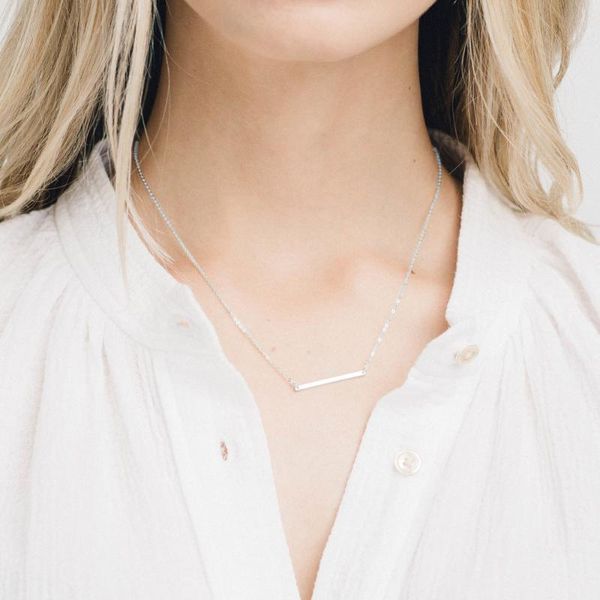 simple stainless steel necklace classic long link chain square necklaces gold color jewelry for women, Silver
simple stainless steel necklace classic long link chain square necklaces gold color jewelry for women, Silver