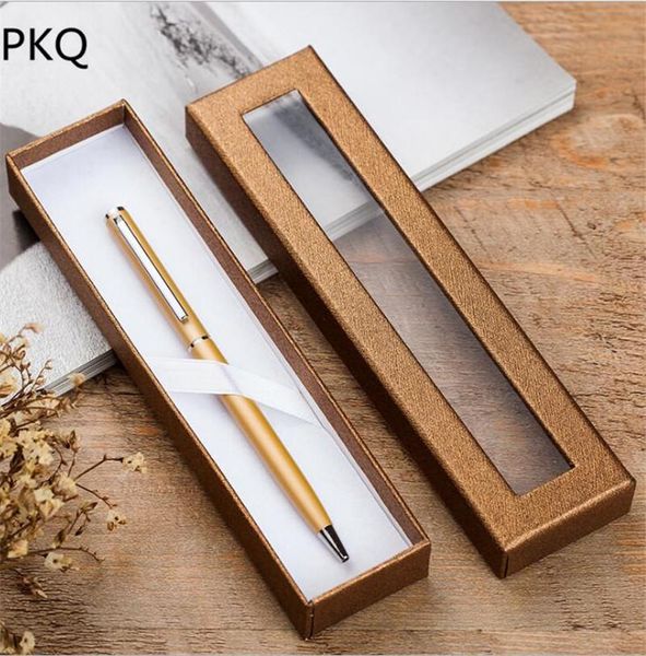 gift wrap 17.3x4.3x2.1cm pen box paper general creative packaging cardboard carton with plastic pvc window
gift wrap 17.3x4.3x2.1cm pen box paper general creative packaging cardboard carton with plastic pvc window