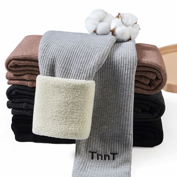 winter warm thickening cashmere stretch leggings women slim striped leggings casual embroidery high waist skinny pants 201202, Black 
winter warm thickening cashmere stretch leggings women slim striped leggings casual embroidery high waist skinny pants 201202, Black