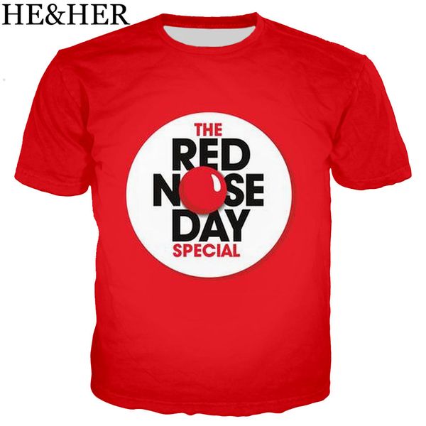red nose day cute men summer plain cool for 3d print shirts plus size humor graphic men clothing
red nose day cute men summer plain cool for 3d print shirts plus size humor graphic men clothing