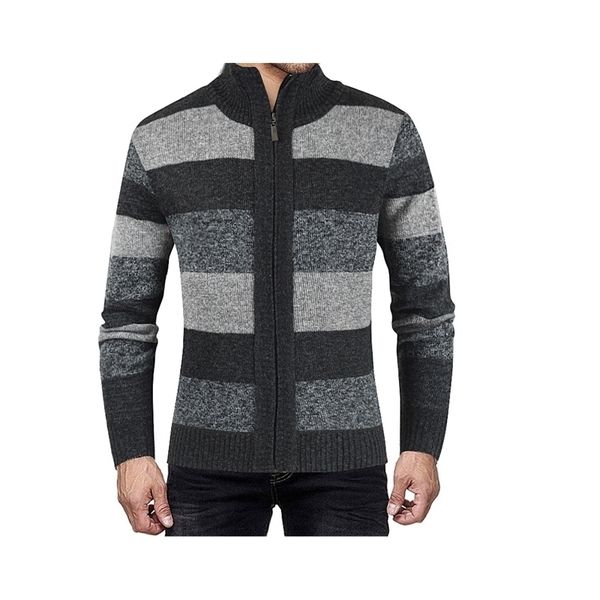 mens autumn winter fashion sweaters patchwork knitted cardigan coats brand clothing man's knitwear sweatercoats outerwear 201022, White;black
mens autumn winter fashion sweaters patchwork knitted cardigan coats brand clothing man's knitwear sweatercoats outerwear 201022, White;black