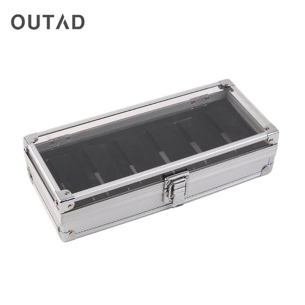 outad fashion 6 grid slots watches display storage square box case aluminium watches boxes jewelry decoration case gift, Black;blue
outad fashion 6 grid slots watches display storage square box case aluminium watches boxes jewelry decoration case gift, Black;blue
