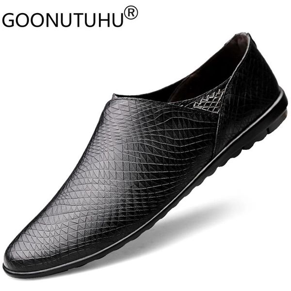 fashion men's shoes casual genuine leather loafers male classic brown or black slip on shoe man driving shoes for men size 37-46
fashion men's shoes casual genuine leather loafers male classic brown or black slip on shoe man driving shoes for men size 37-46