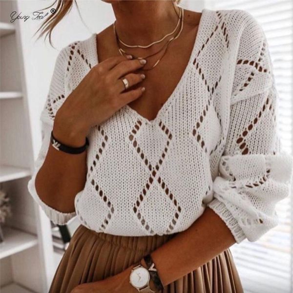 women's sweaters solid off shoulder knitted sweater autumn long sleeve jumper women casual loose hollow out pullover knitwear, White;black
women's sweaters solid off shoulder knitted sweater autumn long sleeve jumper women casual loose hollow out pullover knitwear, White;black