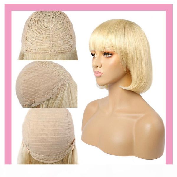 613# bob wigs straight hair brazilian virgin hair full-machine capless bob wig blonde color 10-16inch hair prodcuts wigs full woven wig, Black;brown
613# bob wigs straight hair brazilian virgin hair full-machine capless bob wig blonde color 10-16inch hair prodcuts wigs full woven wig, Black;brown
