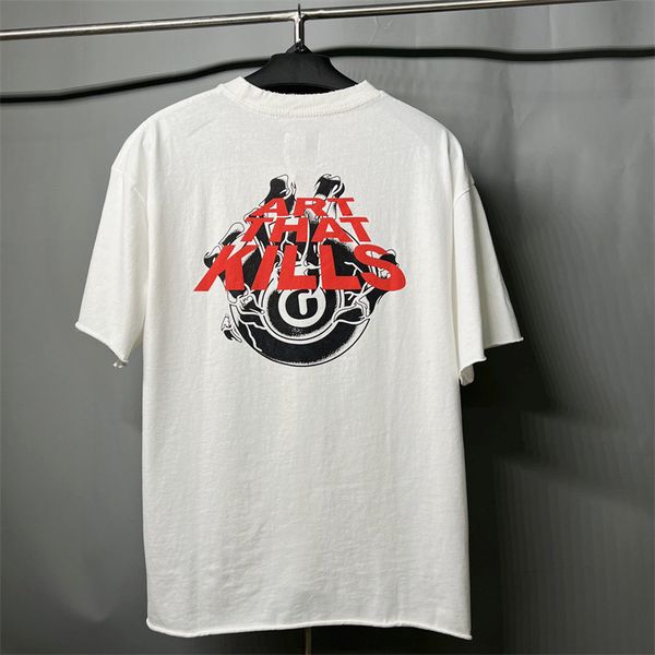 22ss summer paris tee art skull hand broken hole t-shirts fashion mens short sleeve tshirt women clothes casual cotton tee, White;black
22ss summer paris tee art skull hand broken hole t-shirts fashion mens short sleeve tshirt women clothes casual cotton tee, White;black