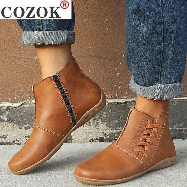 boots spring shoes women soft leather casual woman ankle female brand booties black red plus size yx2052
boots spring shoes women soft leather casual woman ankle female brand booties black red plus size yx2052
