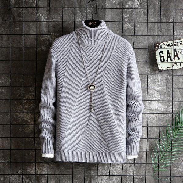 men's sweaters 2021 spring turtleneck sweater for young men korean fashion line 5628, White;black
men's sweaters 2021 spring turtleneck sweater for young men korean fashion line 5628, White;black