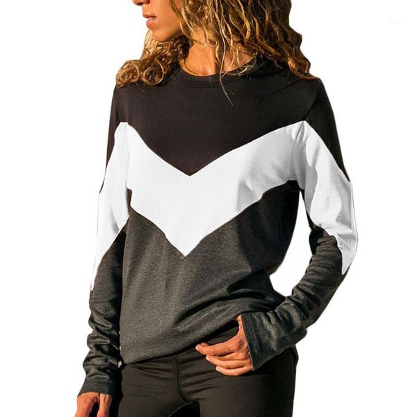 tees women o-neck long sleeve t shirt plus size splicing color casual tshirt pullover autumn woman clothing1, White
tees women o-neck long sleeve t shirt plus size splicing color casual tshirt pullover autumn woman clothing1, White