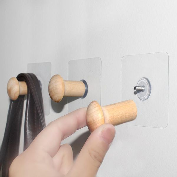 hooks & rails load bearing 10kg seamless adhesive wood hook waterproof transparent strong stick clothing store shop display wall hanger
hooks & rails load bearing 10kg seamless adhesive wood hook waterproof transparent strong stick clothing store shop display wall hanger