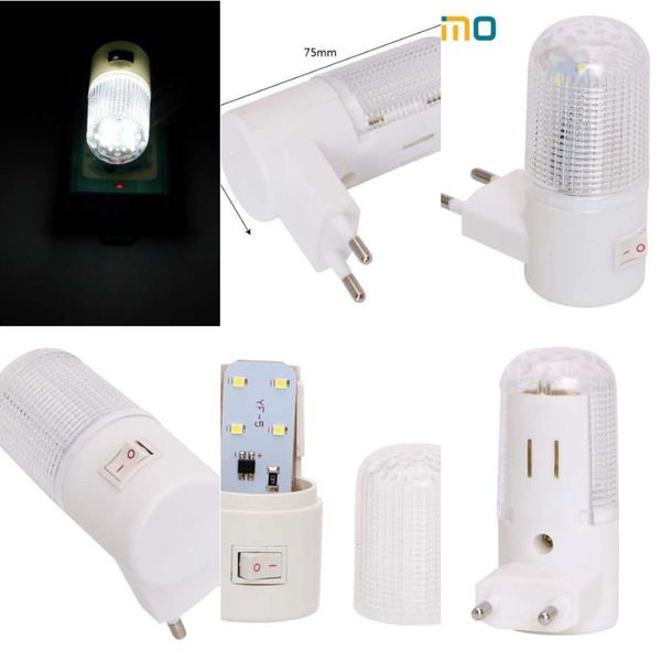 led fashion7ricnight eu lighting light emergency plug home bedside lamp wall mounted energy-efficient 4 leds 3wy9c8
led fashion7ricnight eu lighting light emergency plug home bedside lamp wall mounted energy-efficient 4 leds 3wy9c8
