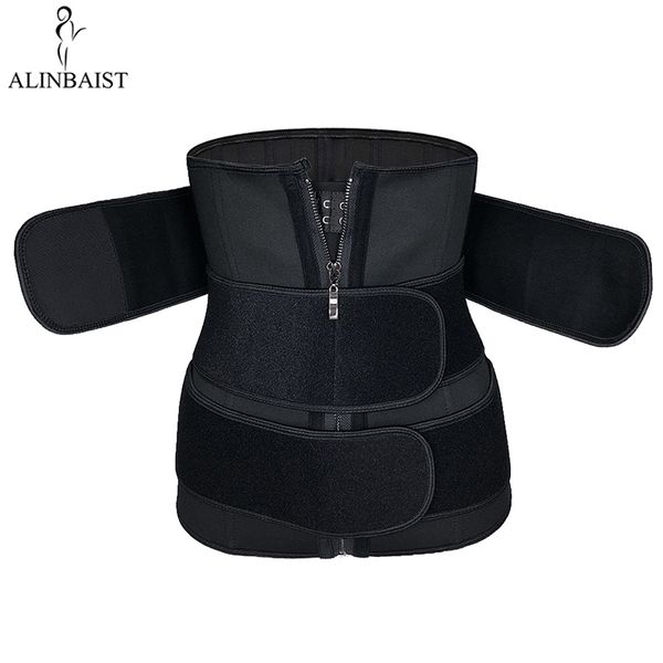 slim belt for woman corset trimmer cincher body shaper belt slimming waist trainer bodi shaper shapewear 3 strap long torso lj200917, Black;white
slim belt for woman corset trimmer cincher body shaper belt slimming waist trainer bodi shaper shapewear 3 strap long torso lj200917, Black;white