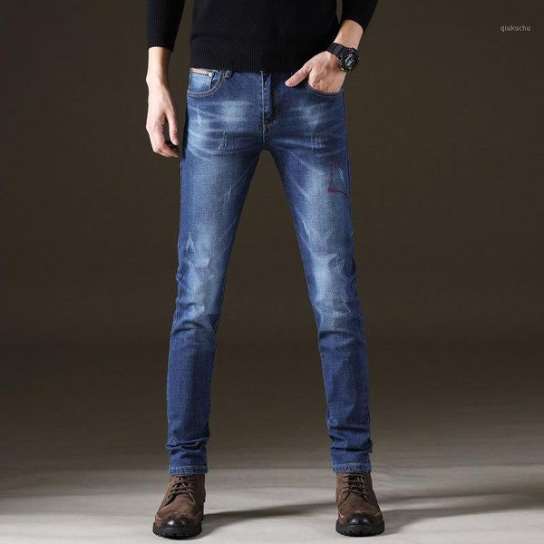 spring and autumn new men's jeans.1, Blue
spring and autumn new men's jeans.1, Blue