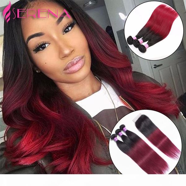 mink brazilian virgin hair straight hair weaves with closure 1b 99j burgundy ombre lace closure with bundles ombre two tone human hair weave, Black;brown
mink brazilian virgin hair straight hair weaves with closure 1b 99j burgundy ombre lace closure with bundles ombre two tone human hair weave, Black;brown