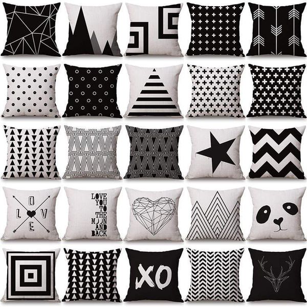 halloween christmas black white pillowcase geometry cushion covers cotton linen cover for sofa bed nordic throw pillow case dhc3483
halloween christmas black white pillowcase geometry cushion covers cotton linen cover for sofa bed nordic throw pillow case dhc3483