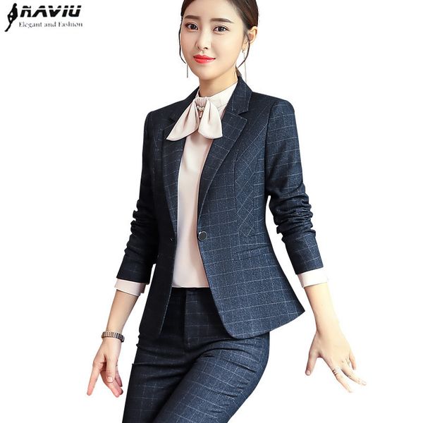 new fashion paid pants suit women business interview long sleeve blazer and trousers office ladies plus size work wear 200923, White
new fashion paid pants suit women business interview long sleeve blazer and trousers office ladies plus size work wear 200923, White