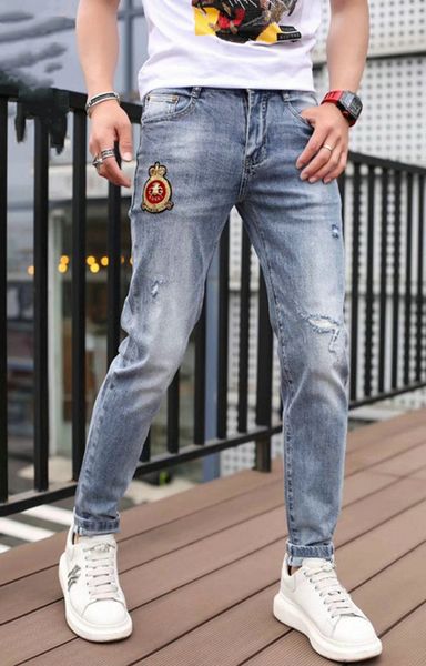 men women print destroyed mens slim denim straight biker mens skinny jeans men s luxury jeans mens designer joggers ripped jeans, Blue
men women print destroyed mens slim denim straight biker mens skinny jeans men s luxury jeans mens designer joggers ripped jeans, Blue