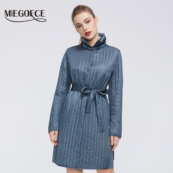 miegofce 2020 new spring collection warm cotton women coat high-medium-quality long lasting collar with belt women warm jacket 1014, Black;brown
miegofce 2020 new spring collection warm cotton women coat high-medium-quality long lasting collar with belt women warm jacket 1014, Black;brown