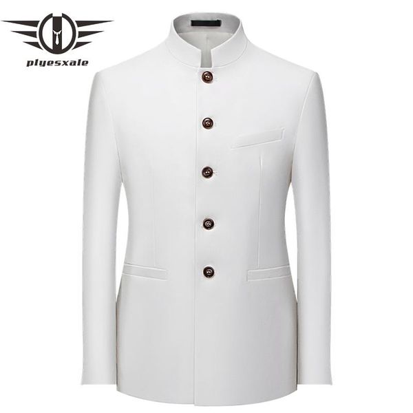 men's suits & blazers chinese stand collar men blazer 6xl big size solid casual suit jacket slim fit mens wedding yellow burgundy white, White;black
men's suits & blazers chinese stand collar men blazer 6xl big size solid casual suit jacket slim fit mens wedding yellow burgundy white, White;black