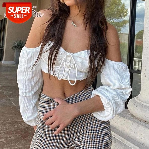 artsu elegant off shoulder crop tshirt women white casual vintage t-shirt ladies autumn long sleeve tee shirt ts52321 #wk7i
artsu elegant off shoulder crop tshirt women white casual vintage t-shirt ladies autumn long sleeve tee shirt ts52321 #wk7i