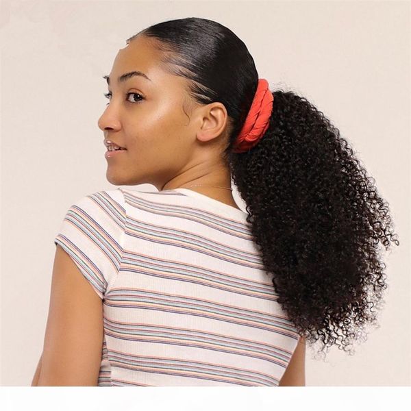 sell kinky curly ponytail for women natural dark brown 140g remy hair one piece clip in 100% peruvian human hair, Black
sell kinky curly ponytail for women natural dark brown 140g remy hair one piece clip in 100% peruvian human hair, Black