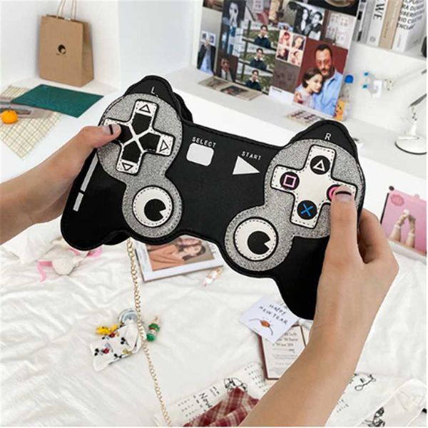 simulation game console bags for women 2020 new fashion creative funny personality sequin chain small bag women's shoulder bag
simulation game console bags for women 2020 new fashion creative funny personality sequin chain small bag women's shoulder bag
